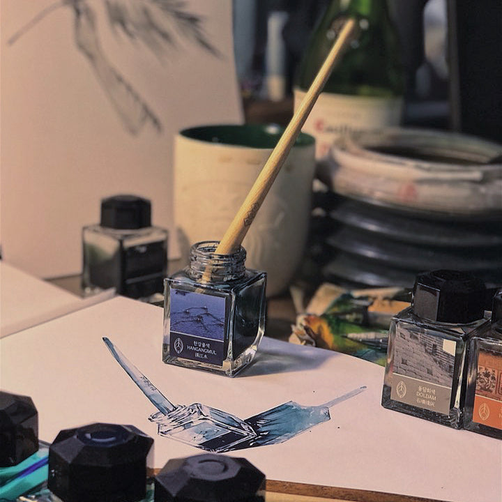 3 Oysters I.COLOR.U 38ml Ink Bottle Namsan, 3 Oysters, Ink Bottle, 3-oysters-i-color-u-38ml-ink-bottle-namsan, 3 Oysters I.COLOR.U, Green, Ink &amp; Refill, Ink bottle, Pen Lovers, Cityluxe