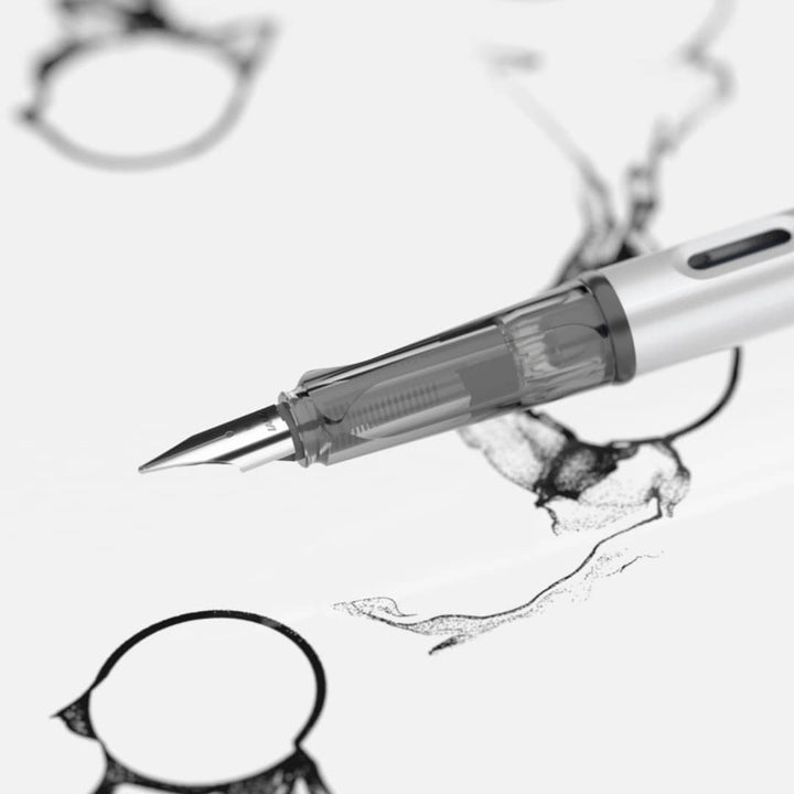 Lamy AL-Star Fountain Pen White Silver (Special Edition 2022), Lamy, Fountain Pen, lamy-al-star-fountain-pen-white-silver-special-edition-2022, can be engraved, Cityluxe