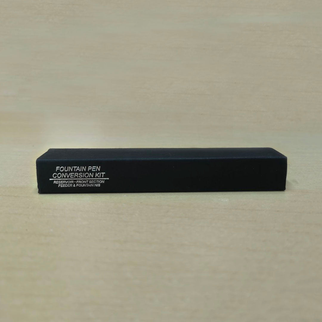Fountain Pen Conversion Kit — installed in pen barrel