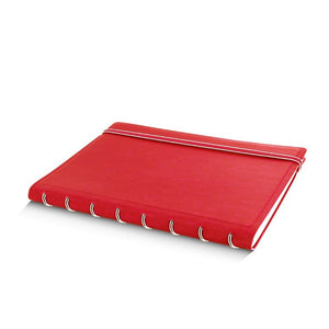 Filofax A5 Notebook Classic Red, FILOFAX, Notebook, filofax-a5-notebook-classic-red, Red, Ruled, Cityluxe