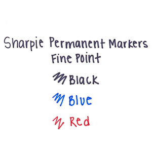 Sharpie Retractable Permanent Marker Set of 3, Sharpie, Marker, sharpie-retractable-permanent-marker-set-of-3, Multicolour, Cityluxe