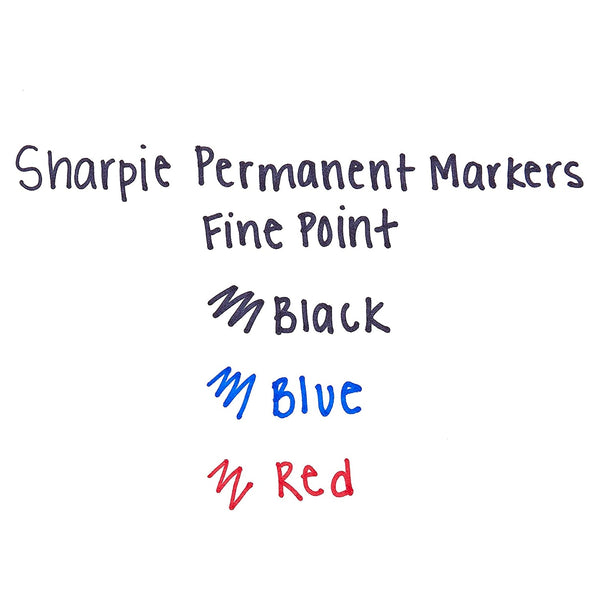 Load image into Gallery viewer, Sharpie Retractable Permanent Marker Set of 3, Sharpie, Marker, sharpie-retractable-permanent-marker-set-of-3, Multicolour, Cityluxe

