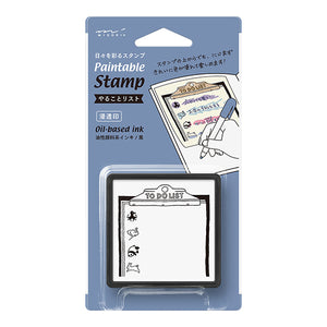 Midori Paintable Stamp Pre-inked To do list, Midori, Stamp, midori-paintable-stamp-pre-inked-to-do-list, , Cityluxe