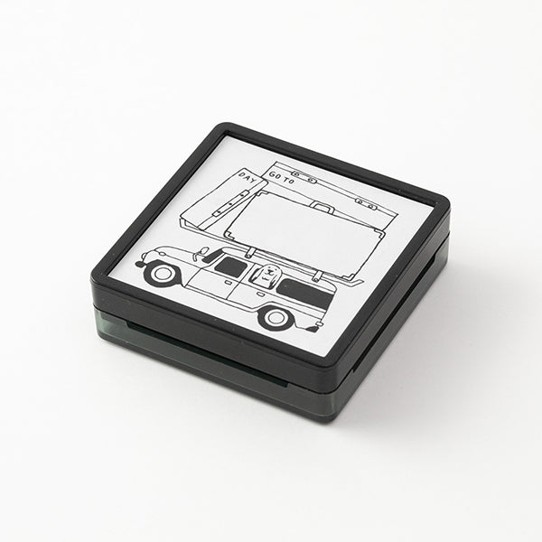 Midori Paintable Stamp Pre-inked Going out, Midori, Stamp, midori-paintable-stamp-pre-inked-going-out, , Cityluxe