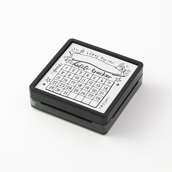 이미지를 갤러리 뷰어에 로드 , Midori Paintable Stamp Pre-inked habit tracker, Midori, Stamp, midori-paintable-stamp-pre-inked-habit-tracker, , Cityluxe
