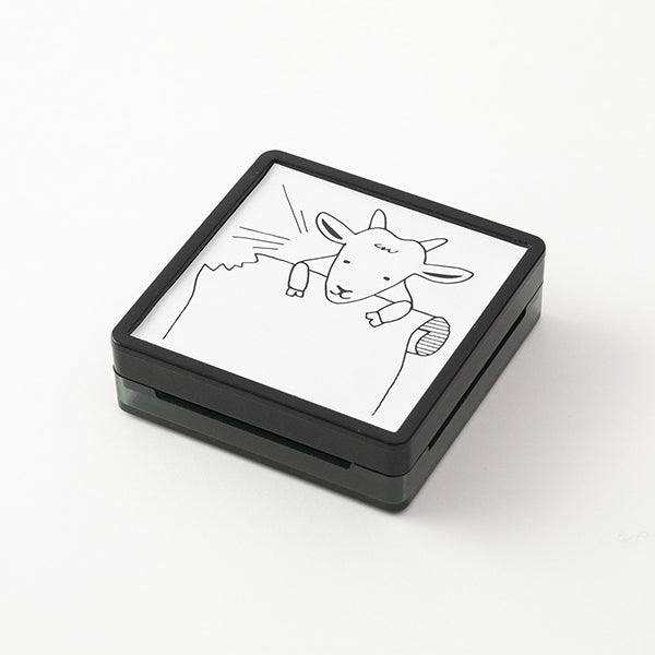 Load image into Gallery viewer, Midori Paintable Stamp Pre-inked Goat, Midori, Stamp, midori-paintable-stamp-pre-inked-goat, , Cityluxe
