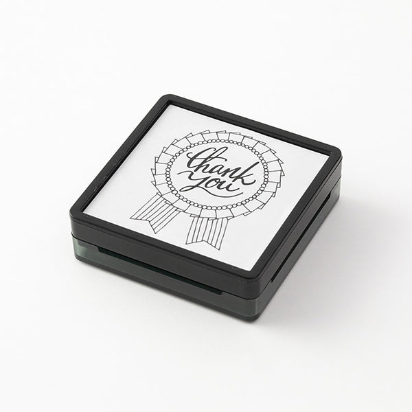 Midori Paintable Stamp Pre-inked Rosette — side view