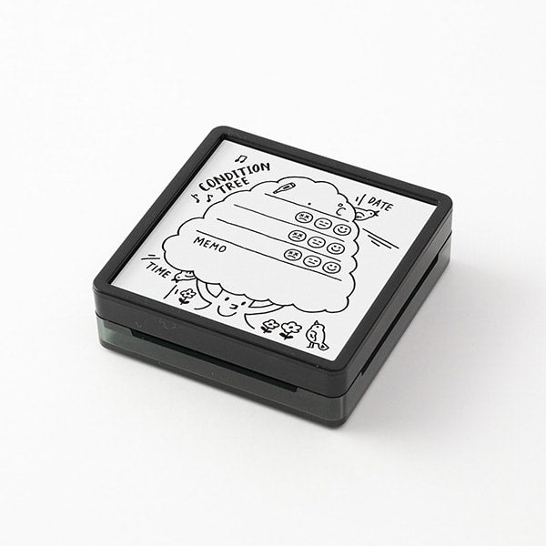 Midori Paintable Stamp Pre-inked Health Management, Midori, Stamp, midori-paintable-stamp-pre-inked-health-management, , Cityluxe