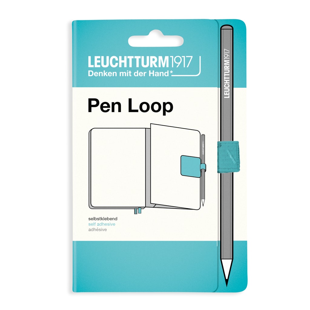 Leuchtturm1917 Pen Loop Aquamarine, Leuchtturm1917, Pen Loop, leuchtturm1917-pen-loop-aquamarine, Blue, Rising Colour, Cityluxe