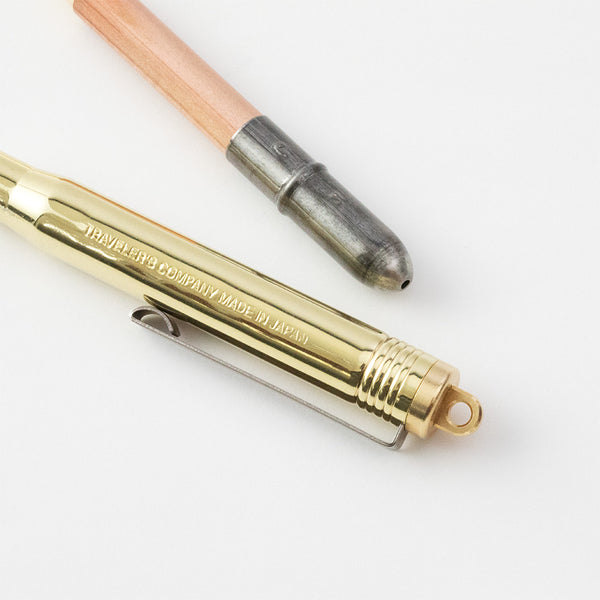 이미지를 갤러리 뷰어에 로드 , Traveler&#39;s Company Brass Ballpoint Pen, Traveler&#39;s Company, Ballpoint Pen, travelers-company-brass-ballpoint-pen, can be engraved, For Travellers, Traveler, Cityluxe
