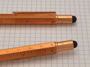 Monteverde Tool Ballpoint Pen, Monteverde, Ballpoint Pen, monteverde-tool-ballpoint-pen-copper, Black, Blue, Brown, can be engraved, Gold, Monteverde, multi functions pen, Orange, Red, Silver, Tool Pen, Yellow, Cityluxe
