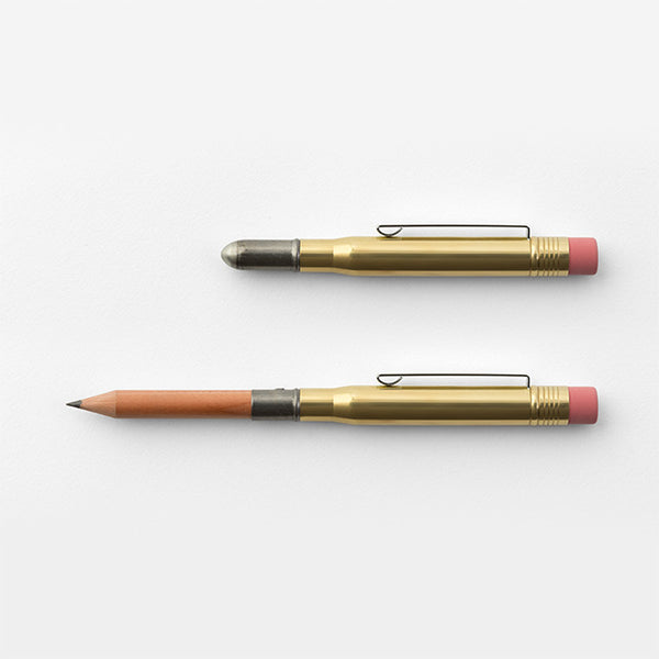 将图片加载到图库查看器，Traveler&#39;s Company Brass Pencil, Traveler&#39;s Company, Pencil, travelers-company-brass-pencil, can be engraved, For Travellers, Traveler, Cityluxe
