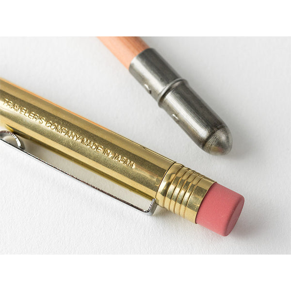 将图片加载到图库查看器，Traveler&#39;s Company Brass Pencil, Traveler&#39;s Company, Pencil, travelers-company-brass-pencil, can be engraved, For Travellers, Traveler, Cityluxe
