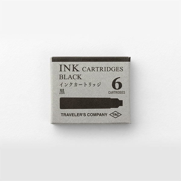 将图片加载到图库查看器，Traveler&#39;s Company Ink Cartridge Black, Traveler&#39;s Company, Ink Cartridge, travelers-company-ink-cartridge-black, For Travellers, Ink &amp; Refill, standard international short ink cartridges, Traveler, Cityluxe
