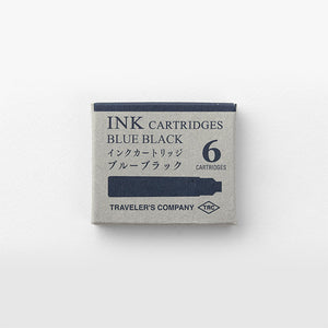 Traveler's Company Ink Cartridge Blue-Black, Traveler's Company, Ink Cartridge, travelers-company-ink-cartridge-blue-black, For Travellers, Ink & Refill, standard international short ink cartridges, Traveler, Cityluxe