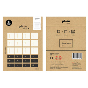 Suatelier Plain 44 Sticker, Suatelier, Sticker, suatelier-plain-44-sticker, new sep 19, Cityluxe