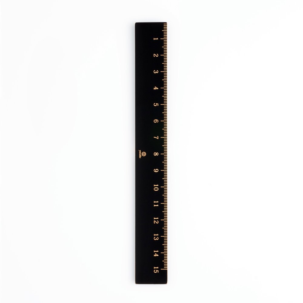 Ystudio Brassing Ruler, Ystudio, Ruler, ystudio-brassing-ruler, Black, Cityluxe