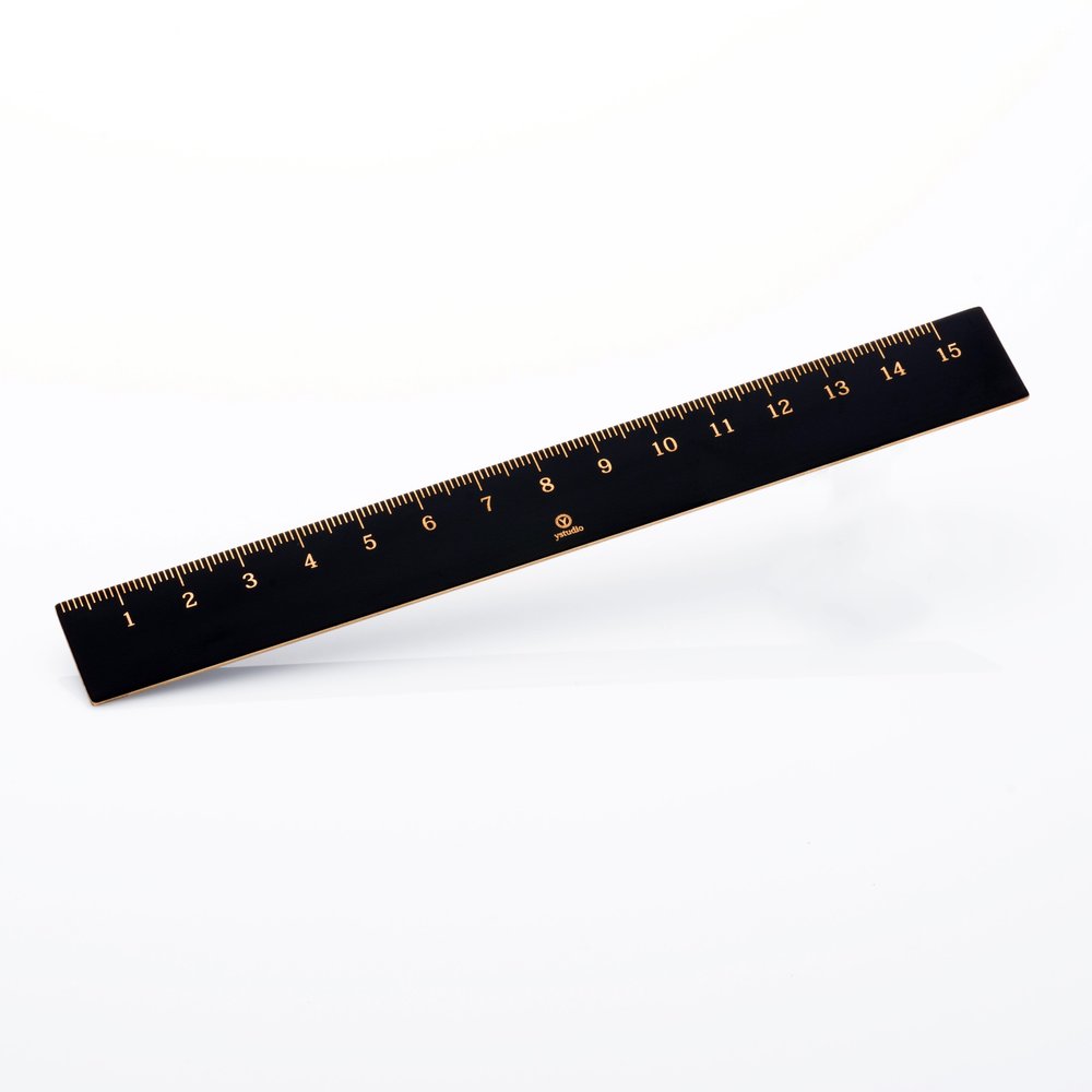 Ystudio Brassing Ruler — detail view