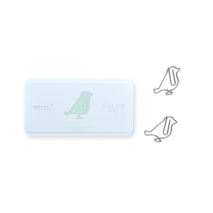 D-Clips Paper Clip Bird, Midori, Paper Clip, d-clips-paper-clip-bird, Midori, Cityluxe