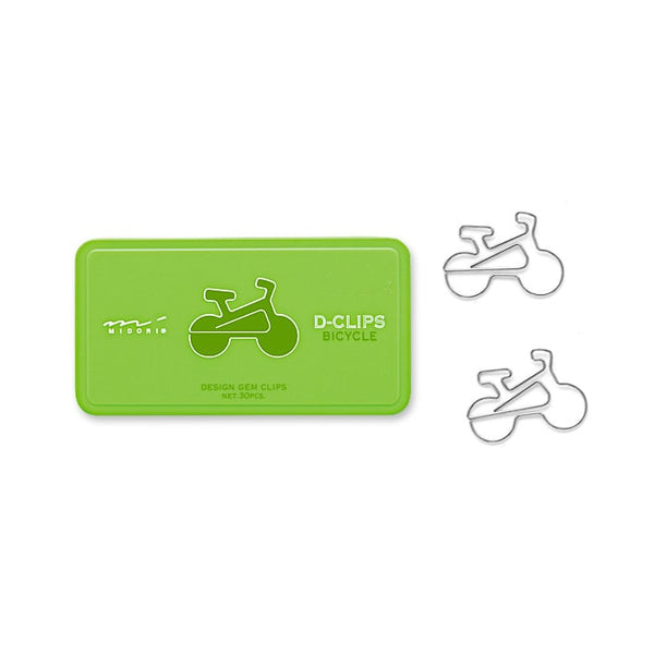Load image into Gallery viewer, D-Clips Paper Clip Bicycle, Midori, Paper Clip, d-clips-paper-clip-bicycle, Midori, Cityluxe
