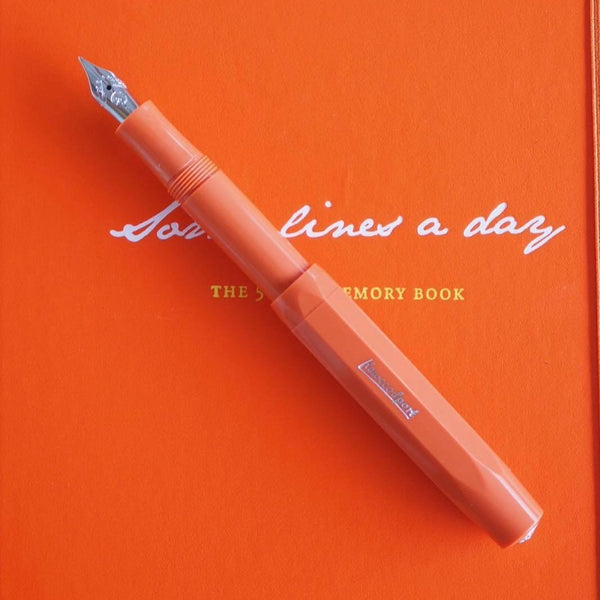Load image into Gallery viewer, Kaweco Skyline Sport Fountain Pen Fox, Kaweco, Fountain Pen, kaweco-skyline-sport-fountain-pen-fox-medium, Bullet Journalist, can be engraved, Kaweco Sport, new arrival, Orange, Pen Lovers, Cityluxe

