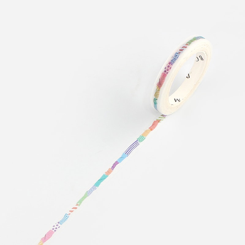 BGM Washi Tape Colorful Tape — pattern detail