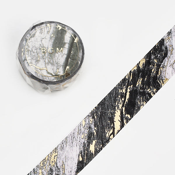 Load image into Gallery viewer, BGM Stone Pattern Gray Masking Tape
