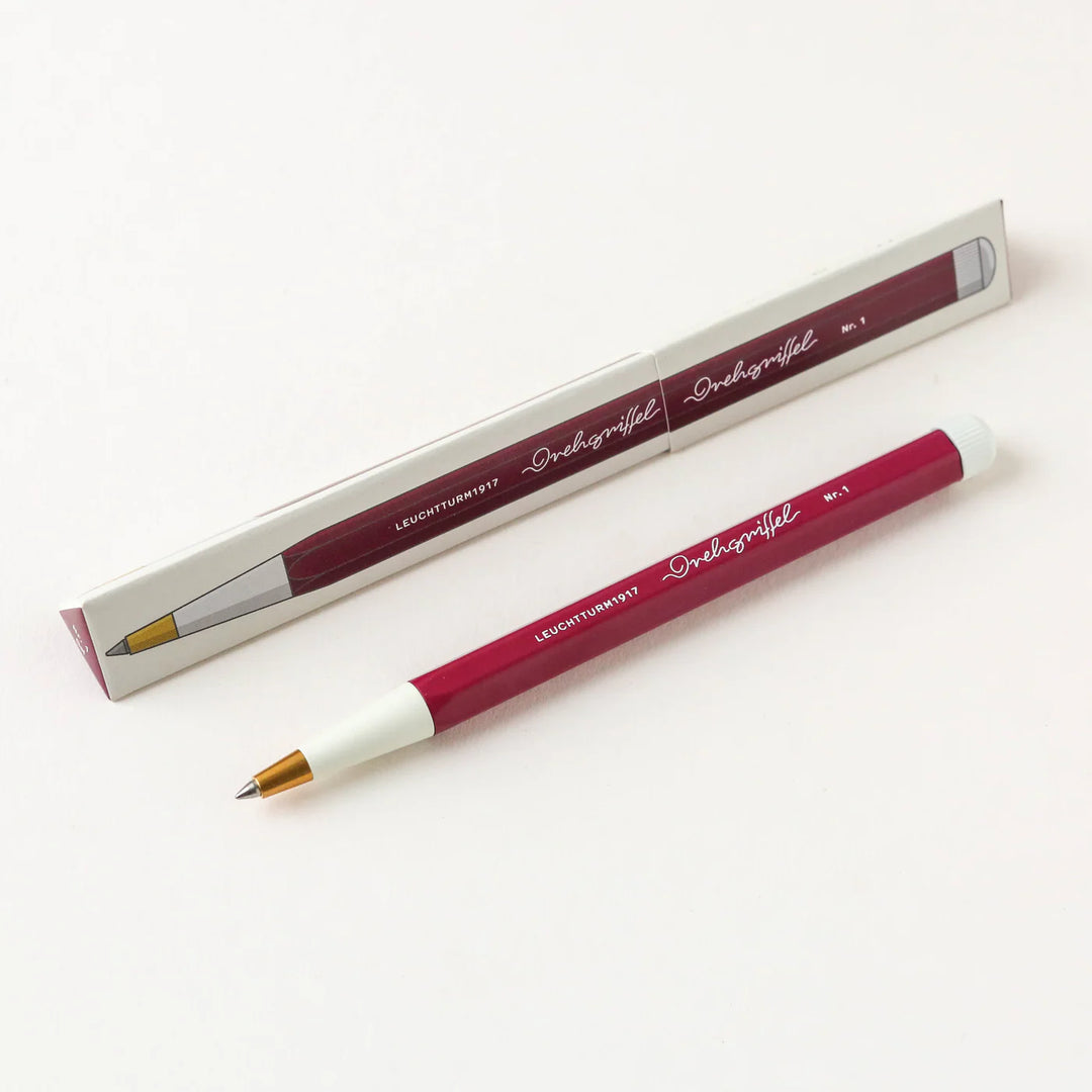 Leuchtturm1917 Drehgriffel Nr. 1 Gel Pen - Port Red