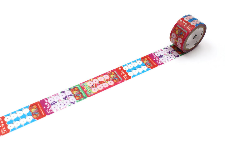 MT x Dagashi Washi Tape - Fue Ramune Candy — with packaging