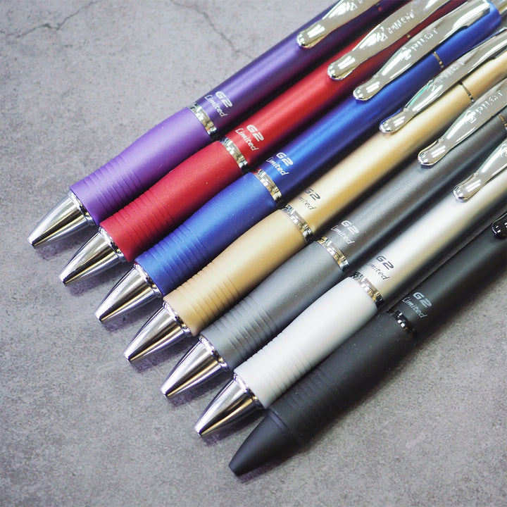 Pilot G2 Limited 0.7mm Gel Pen, PILOT, Gel Pen, g2-limited-0-7mm-gel-pen, Black, Blue, can be engraved, Gold, Grey, Red, Silver, Cityluxe