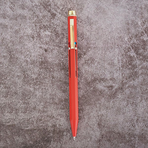 Luxo Metallico Multicolour Pen Matt Red, Luxo, Ballpoint Pen, luxo-metallico-multicolour-pen-matt-red, can be engraved, Red, Cityluxe