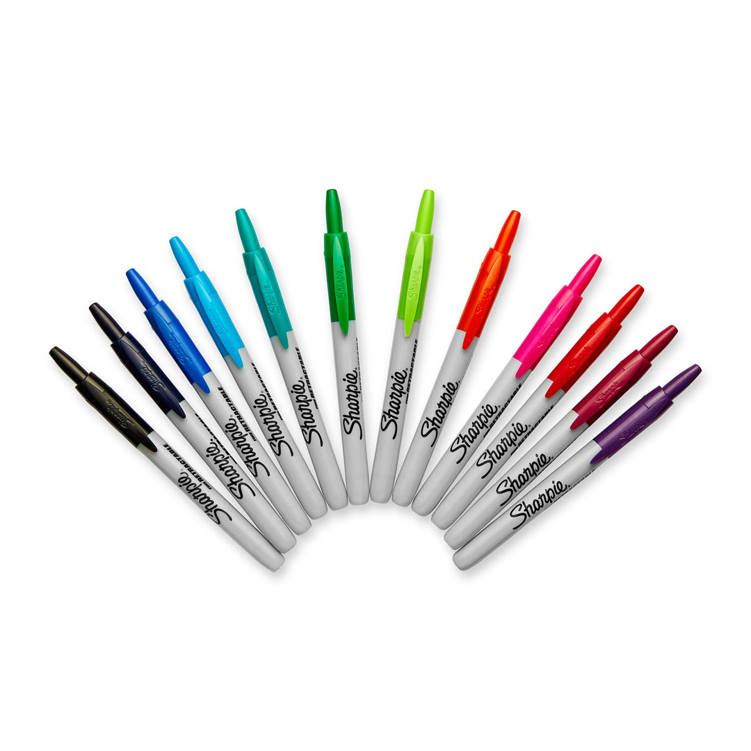 Sharpie Retractable Permanent Marker, Sharpie, Marker, sharpie-retractable-permanent-marker, Multicolour, Cityluxe