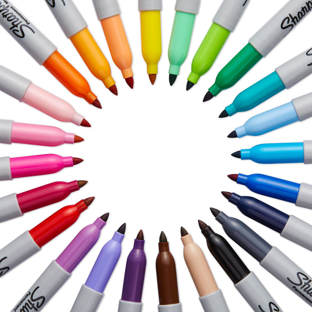 Sharpie Fine Permanent Markers, Sharpie, Marker, sharpie-fine-permanent-markers, Multicolour, Cityluxe