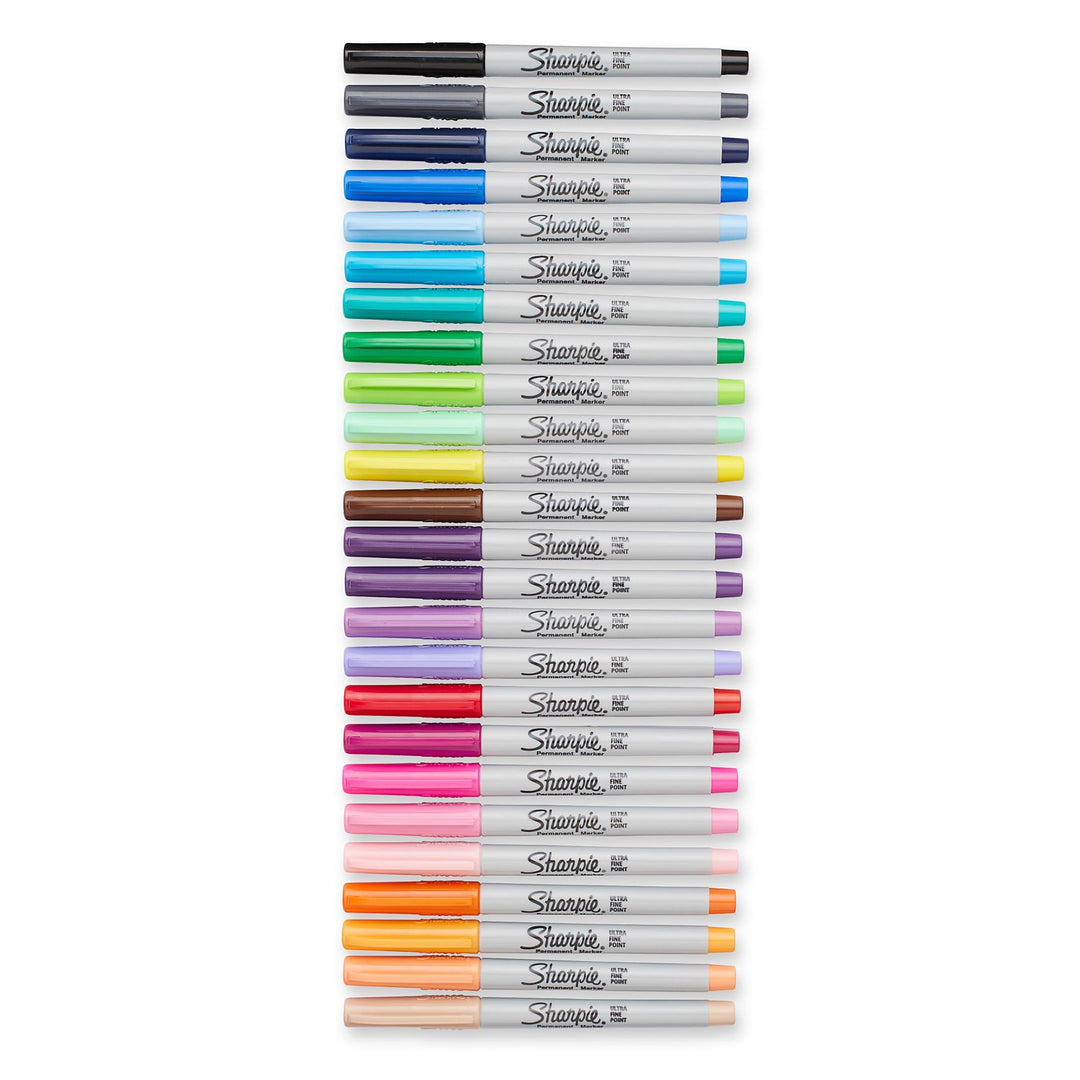 Sharpie Ultra Fine Point Permanent Markers Assorted Set of 32, Sharpie, Marker, sharpie-ultra-fine-point-permanent-markers-assorted-set-of-36, Multicolour, Cityluxe