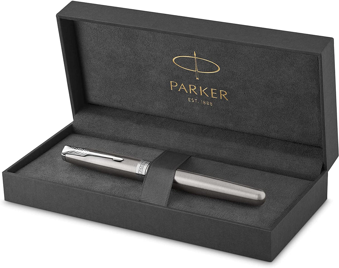 Parker Sonnet Stainless Steel CT Rollerball Pen, Parker, Rollerball Pen, parker-sonnet-stainless-steel-ct-rollerball-pen, can be engraved, Cityluxe
