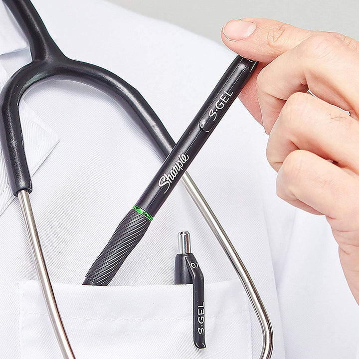 Sharpie S-Gel Pen, Sharpie, Gel Pen, sharpie-s-gel-pen, Black, Blue, Cityluxe