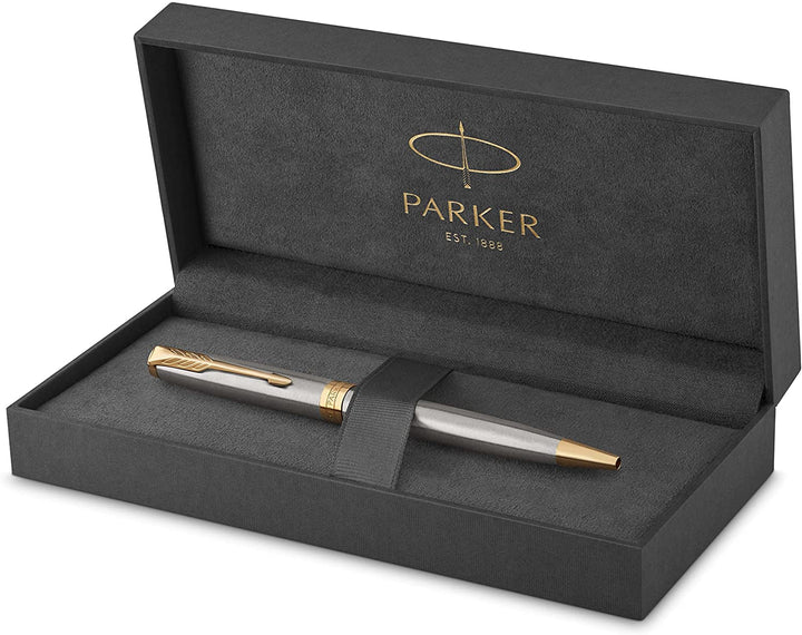 Parker Sonnet Stainless Steel GT Ballpoint Pen, Parker, Ballpoint Pen, parker-sonnet-stainless-steel-gt-ballpoint-pen, can be engraved, Cityluxe