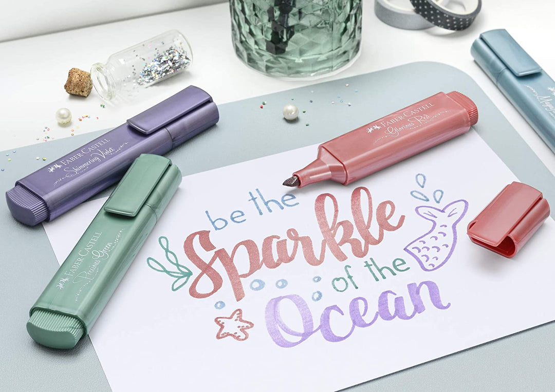 Faber-Castell Highlighter TL 46 Metallic Shimmering Violet