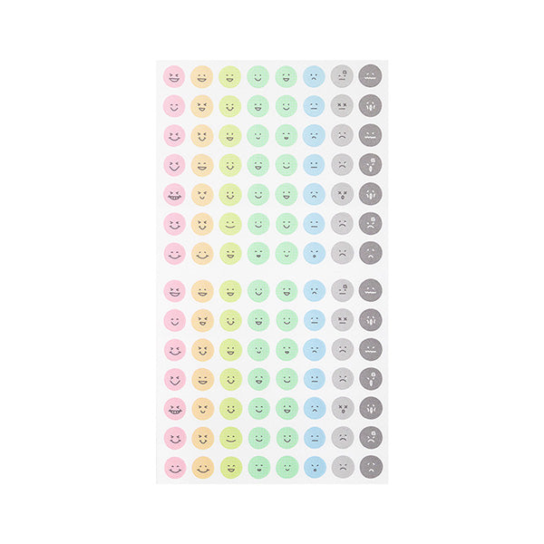 Midori Sticker 2388 Feeling Face, Midori, Sticker for Schedule Planner, midori-sticker-2388-feeling-face, , Cityluxe