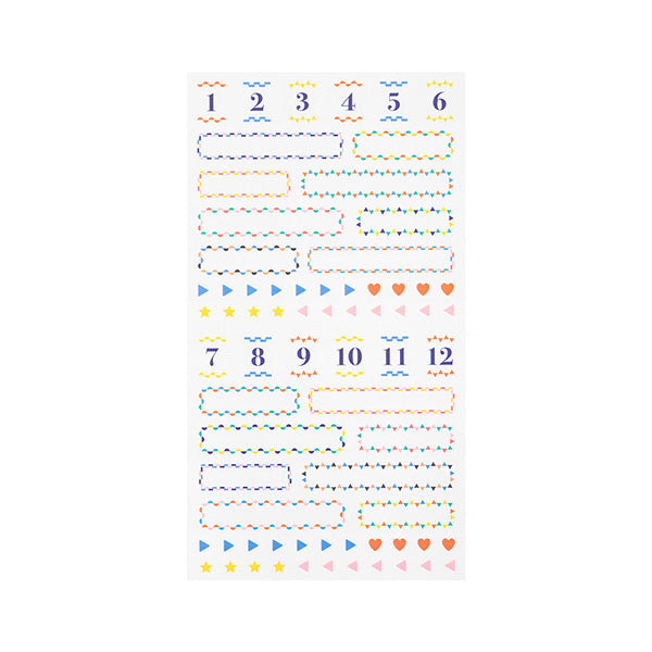 Midori Sticker 2389 Title Color — side view