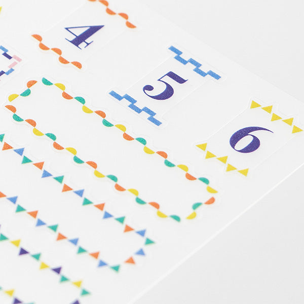 Midori Sticker 2389 Title Color — detail view