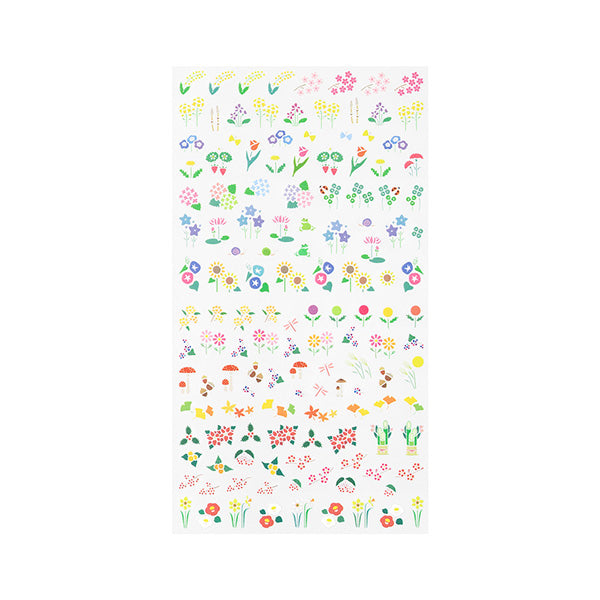 Midori Sticker 2391 Season Plant, Midori, Sticker for Schedule Planner, midori-sticker-2391-season-plant, , Cityluxe