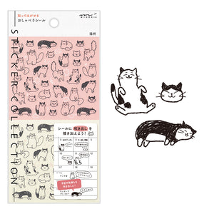 Midori Sticker 2554 Chat Cat, Midori, Sticker, sticker-2554-chat-cat, , Cityluxe