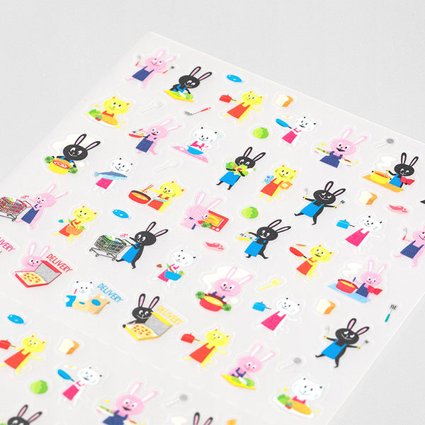 Midori Sticker 2556 Health Meal — detail view