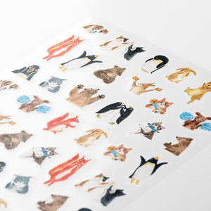 Midori Sticker Daily Records Animal Feelings, Midori, Sticker, midori-sticker-daily-records-animal-feelings, , Cityluxe