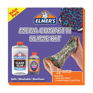 Elmers Mega Confetti Slime Box Set, Elmer's, Gift Set, elmers-mega-confetti-slime-box-set, , Cityluxe