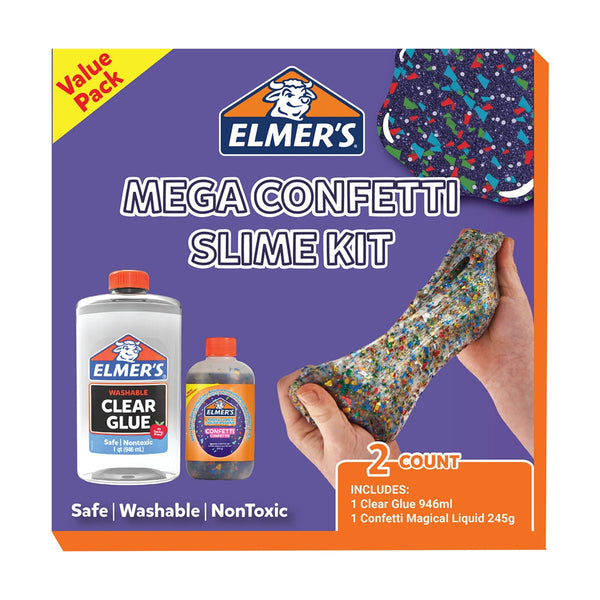 画像をギャラリービューアに読み込む, Elmers Mega Confetti Slime Box Set, Elmer&#39;s, Gift Set, elmers-mega-confetti-slime-box-set, , Cityluxe
