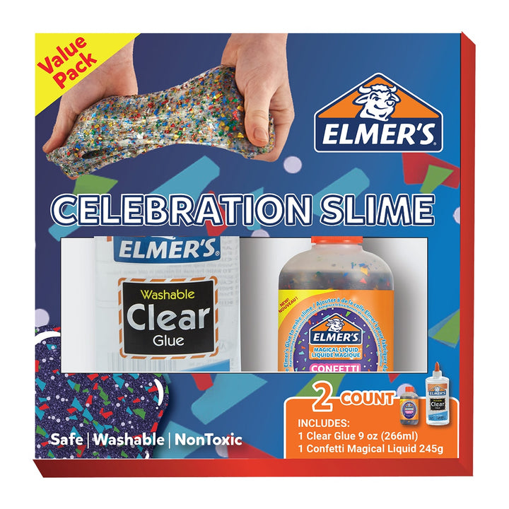 Elmers Confetti Celebration Set, Elmer&