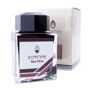 3 Oysters Delicious 38ml Ink Bottle Red Wine, 3 Oysters, Ink Bottle, oysters-delicious-30ml-ink-bottle-red-wine, 3 Oysters I.COLOR.U, Ink & Refill, Ink bottle, Pen Lovers, Red, Cityluxe