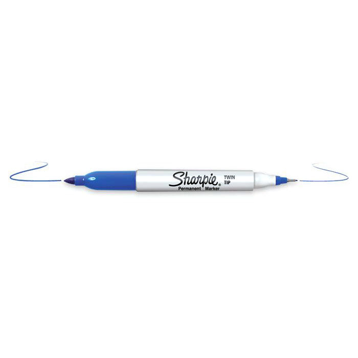 Sharpie Twin Tip Permanent Marker (Pack of 2), Sharpie, Marker, sharpie-twin-tip-permanent-marker-pack-of-2, , Cityluxe
